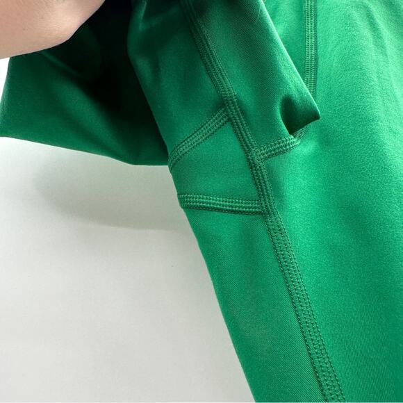 PatBO Emerald Green‎ High Rise Cropped Length Athletic Leggings Sz S - Picture 6 of 13